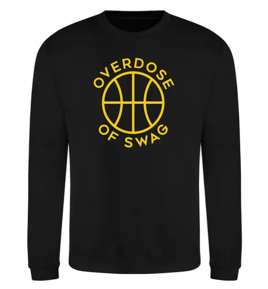 Свитшот Overdose of swag Черный фото