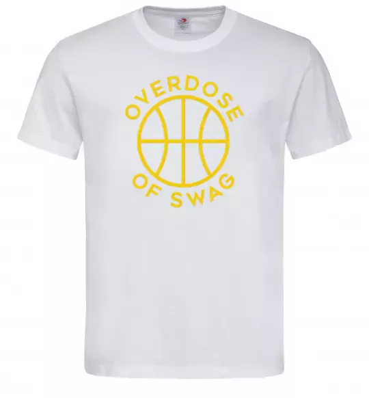 Чоловіча футболка Overdose of swag Білий фото