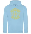 Мужская толстовка (худи) Overdose of swag Голубой фото