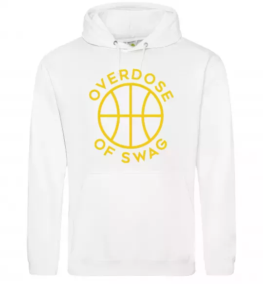 Женская толстовка (худи) Overdose of swag Белый фото