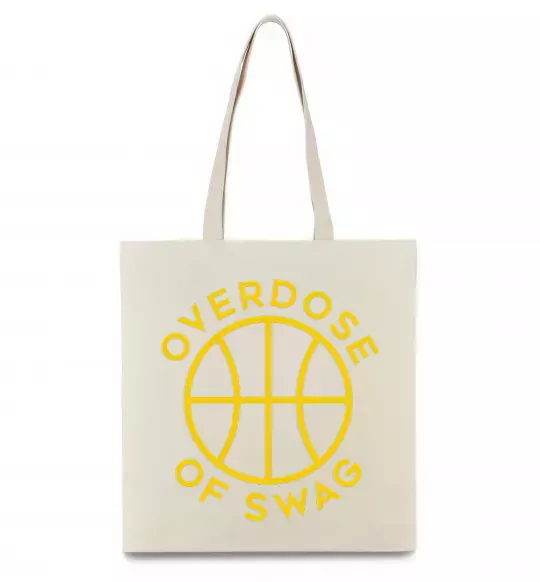 Эко-сумка Overdose of swag Бежевый фото