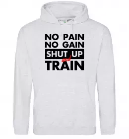 Мужская толстовка (худи) Штурмовик з пресом Черный фото