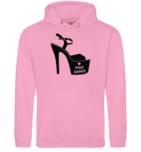 Жіноча толстовка (худі) Pole dance shoes Рожевий фото
