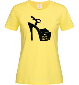 Женская футболка Pole dance shoes