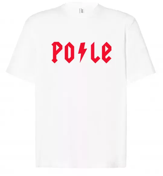 Футболка Оверсайз Po-le Белый фото