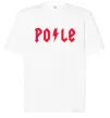 Футболка Оверсайз Po-le Белый Футболка Оверсайз Po-le Белый фото