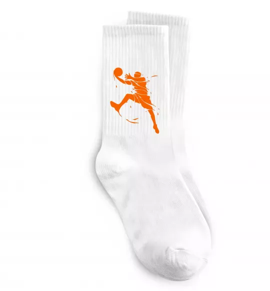Носки Basketball jump Белый фото