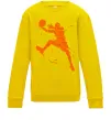 Дитячий світшот Basketball jump Сонячно жовтий фото