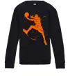 Дитячий світшот Basketball jump Чорний фото