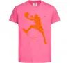 Дитяча футболка Basketball jump Яскраво-рожевий Дитяча футболка Basketball jump Яскраво-рожевий фото