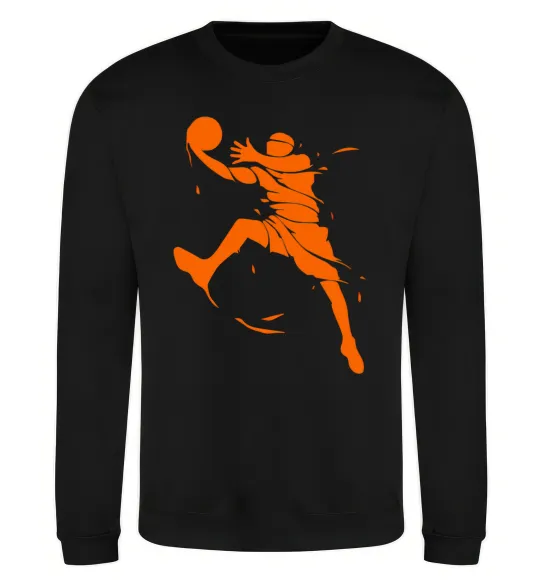 Світшот Basketball jump Чорний фото