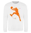 Світшот Basketball jump Білий фото