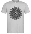 Мужская футболка Візерунок хінді Серый фото