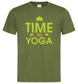 Мужская футболка Time to yoga