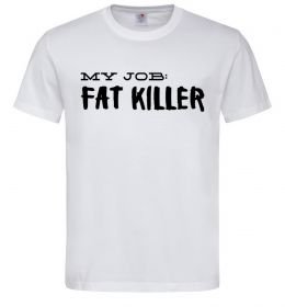 Мужская футболка My job fat killer