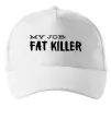 Кепка My job fat killer Білий фото