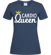 Женская футболка Cardio queen Темно-синий Женская футболка Cardio queen Темно-синий фото