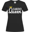 Женская футболка Cardio queen Черный Женская футболка Cardio queen Черный фото
