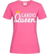 Женская футболка Cardio queen Ярко-розовый Женская футболка Cardio queen Ярко-розовый фото