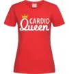 Женская футболка Cardio queen Красный Женская футболка Cardio queen Красный фото