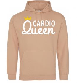 Женская толстовка (худи) Cardio queen