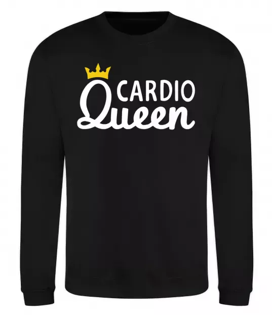 Свитшот Cardio queen Черный фото