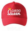 Кепка Cardio queen Красный фото
