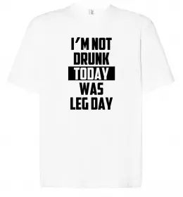 Футболка Оверсайз Today i`m a serious goose Білий фото