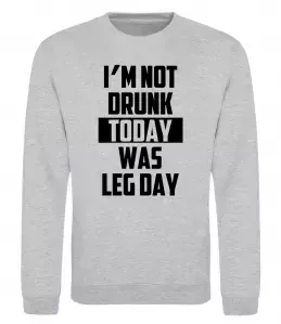 Світшот Iron is my therapy Чорний фото