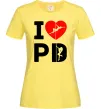 Жіноча футболка I love PD Лимонний Жіноча футболка I love PD Лимонний фото