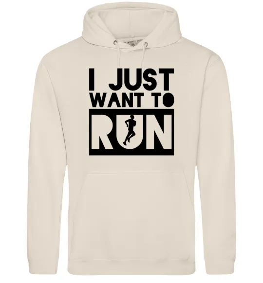 Жіноча толстовка (худі) I just want to run Таш фото