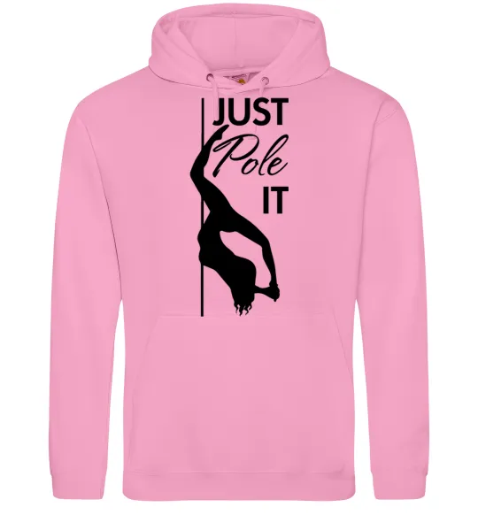Жіноча толстовка (худі) Just pole it Рожевий фото