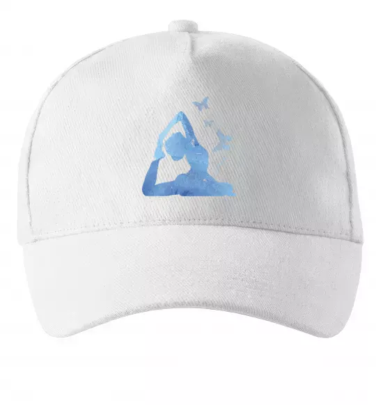 Кепка Yoga girl Белый фото