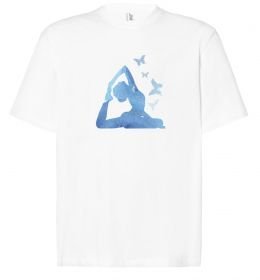 Футболка Оверсайз Yoga girl