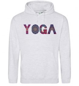Жіноча толстовка (худі) Yoga text Жіноча толстовка (худі) Yoga text
