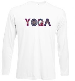 Лонгслів Yoga text