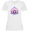 Жіноча футболка Yoga lotus Білий Жіноча футболка Yoga lotus Білий фото