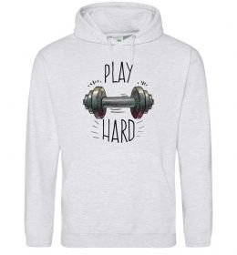 Мужская толстовка (худи) Play hard Мужская толстовка (худи) Play hard