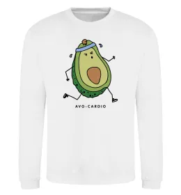 Світшот Avo cardio Білий фото