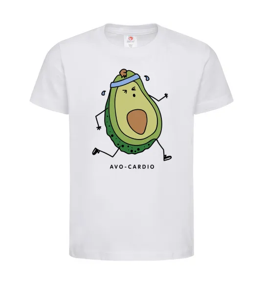 Дитяча футболка Avo cardio Білий фото