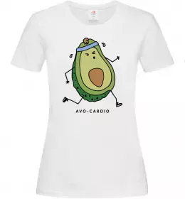 Жіноча футболка Avo cardio Білий фото