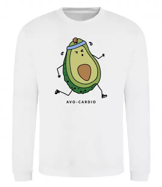 Свитшот Avo cardio Белый фото