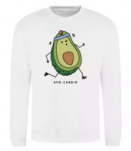 Свитшот Avo cardio Белый фото