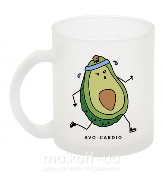 Чашка стеклянная Avo cardio Фроузен фото