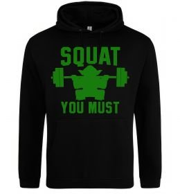 Чоловіча толстовка (худі) Squat you must