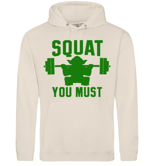 Мужская толстовка (худи) Squat you must Таш фото