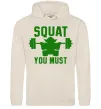 Мужская толстовка (худи) Squat you must Таш фото
