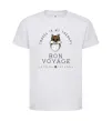 Детская футболка Travel is my therapy Bon Voyage Белый фото