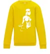 Детский Свитшот Штурмовик з пресом Солнечно желтый фото