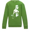 Детский Свитшот Штурмовик з пресом Лаймовый фото
